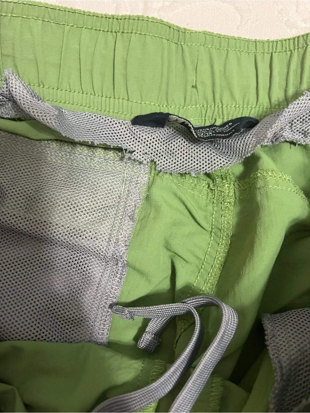 The North Face FlashDry Men’s Green Nylon Pull On Athletic Shorts size M